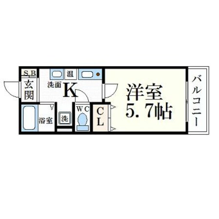 IF城北の物件間取画像